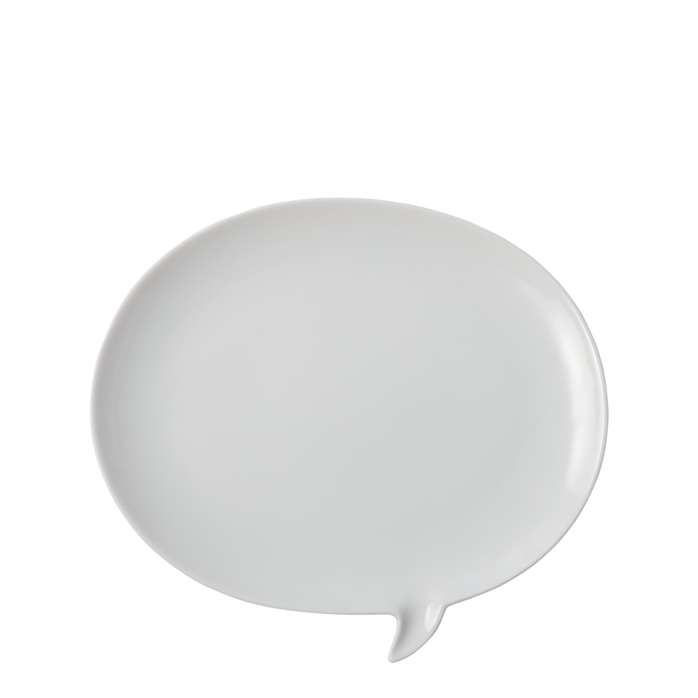 チャット プレート #5 ホワイト