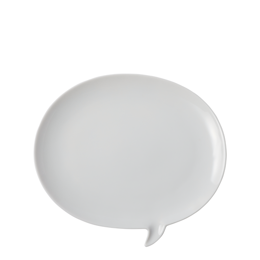 チャット プレート #5 ホワイト