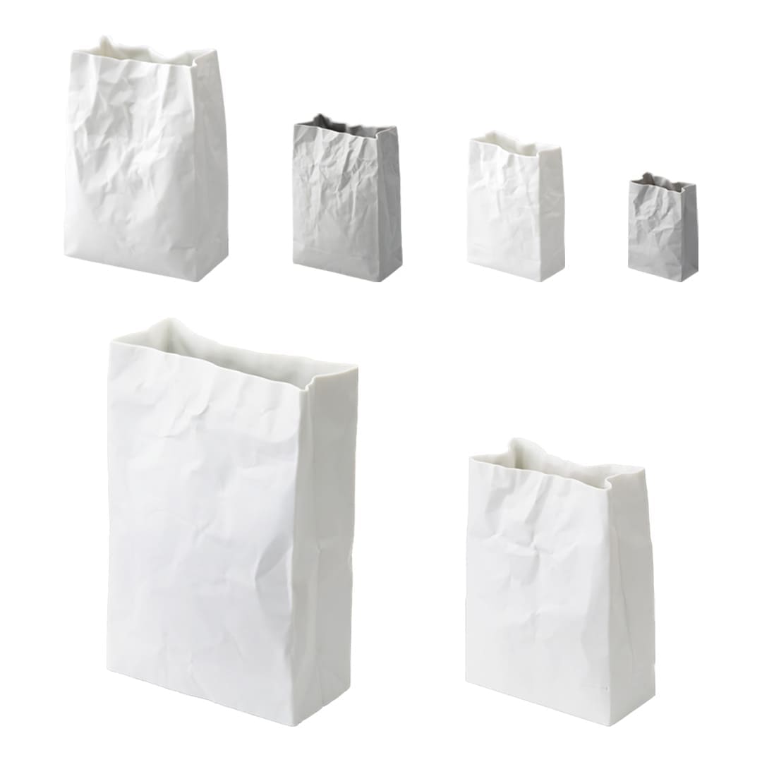 ニュークリンクル スーパーバッグ #4 ホワイト