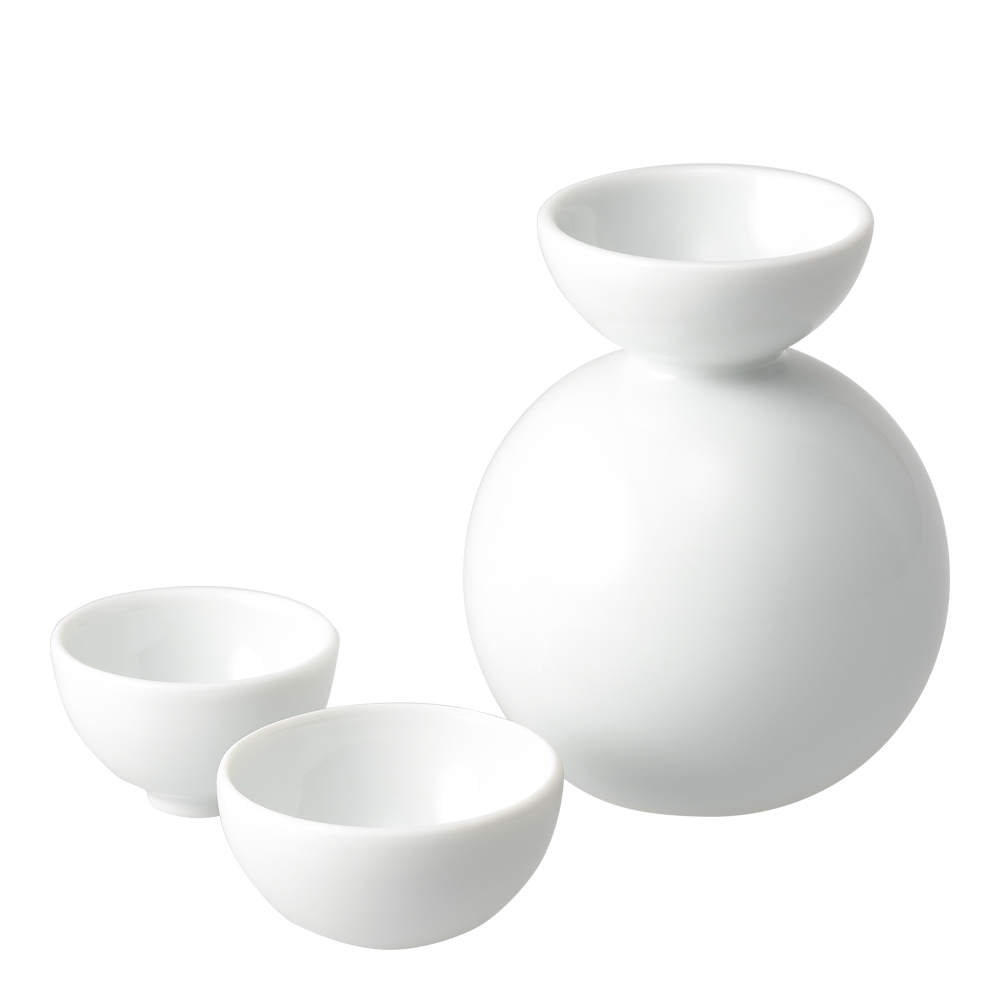 酒器だるま 施釉