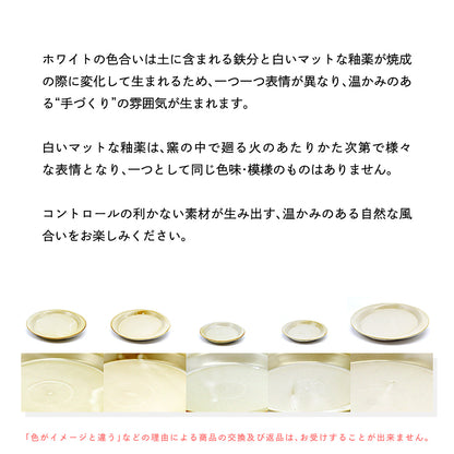 デュエット  プレート (LL) ホワイト