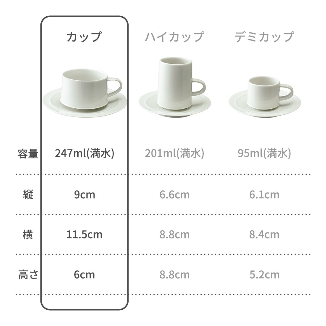 ムーンライト カップソーサー