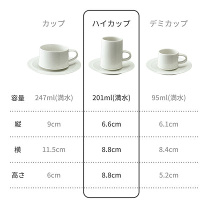 ムーンライト ハイカップソーサー