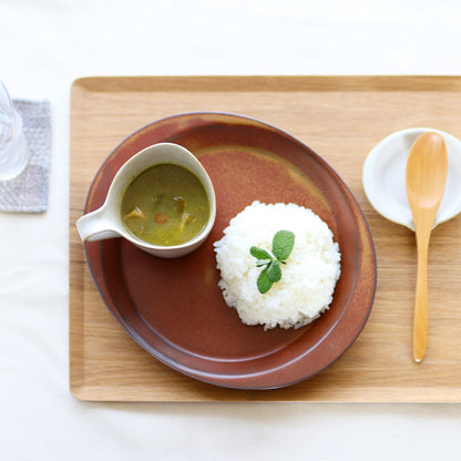 デュエット  プレート (LL) ブラウン