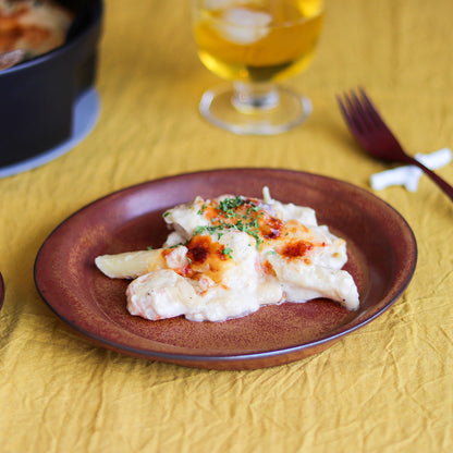 デュエット  プレート (L) ブラウン