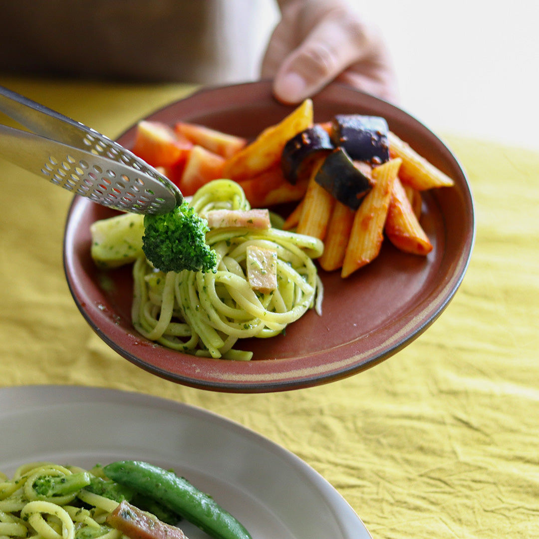 デュエット  プレート (L) ブラウン