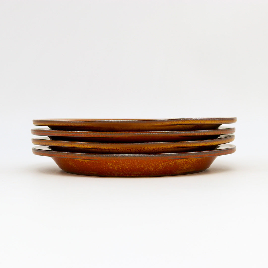 デュエット  プレート (L) ブラウン