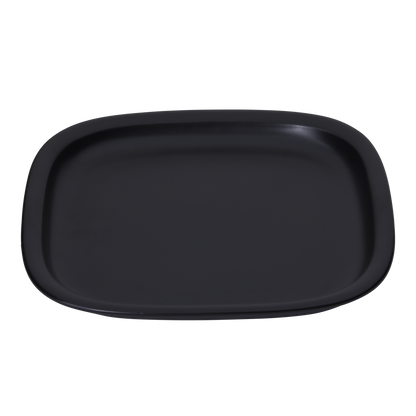 白黒 プレート (L) ブラック