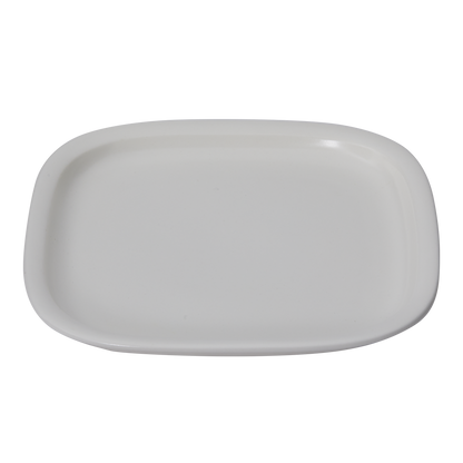 白黒 プレート (L) ホワイト