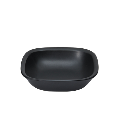 白黒 ボウル (L) ブラック